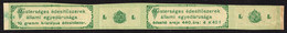 1912 Hungary - SUGAR Substitute Seal Stamp Stripe Fiscal - Revenue Tax SEAL / MBIK Cat. 5. - Revenue Stamps