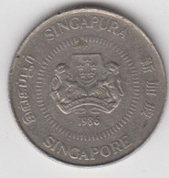 @Y@    Singapore  10  Cent 1986        (4603) - Singapour