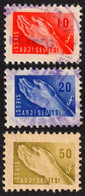 1947 Hungary - HUMAN AID Charity Stamp SIESS ADJ SEGÍTS SAS CINDERELLA LABEL VIGNETTE - HAND - Steuermarken