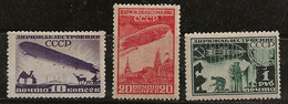 Russie 1931 N° Y&T :  PA. 22,24 Et 26 * - Neufs