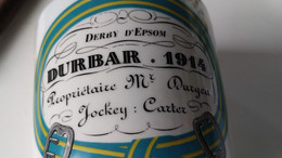 RARE : Derby D'Epsom DURBAR .1914 Mr. Duryea  Jockey : Carter (Porcelaine D'Auteuil) - Equitazione