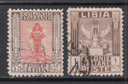 Libia 1924-40  Yvert. 48a, 53a, (dt.11.) - Libië