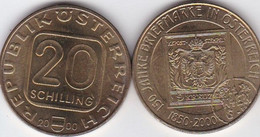 Austria - 20 Schilling 2000 AUNC / UNC 150 Years Of The First Austrian Stamp Lemberg-Zp - Austria