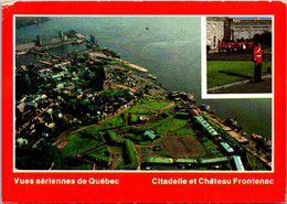 Canada Quebec Citadelle Et Chateau Frontenac 1989 - Québec - Château Frontenac