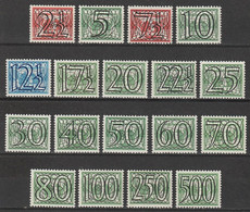 Nederland NVPH 356-73 Quilloche 1940 MNH Postfris - Nuevos
