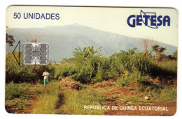 GUINEE EQUATORIALE REF MV CARDS EQG-07 LANDSCAPE N° C5A154272 - Equatoriaal Guinea