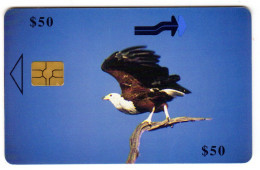 ZIMBABWE REF MV CARDS ZIM-35 50$ FISH EAGLE - Simbabwe