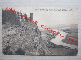 Scotland / Valley Of The Tay From Kinnoull Hill. Perth - Perthshire