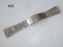 Vintage Alba Stainless Steel Watch Band Bracelet Lug 20mm (#20) - Montres Gousset