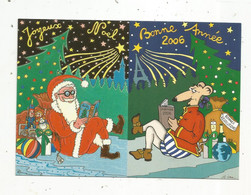 Cp, Illustrateur , Signée Et Dédicacée HAMM , JOYEUX NOEL  ,BONNE ANNEE 2006 ,vierge - Hamm