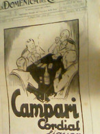 Supplemento LA DOMENICA DEL CORRIERE N°20 1936 CAMPARI CORDIAL ILLUSTRATA G MUGGIANI C930 - Prime Edizioni