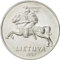 Monnaie, Lithuania, 5 Centai, 1991, SUP, Aluminium, KM:87 - Lituanie