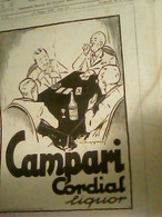 Supplemento LA DOMENICA DEL CORRIERE N°20 1936 CAMPARI CORDIAL ILLUSTRATA G MUGGIANI ACQUA SANGEMINI C940 - Primeras Ediciones