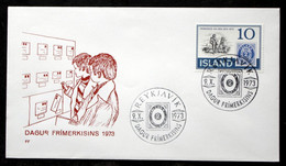 Iceland 1973  Special Cancel Cover  MiNr.473  ( Lot 6578 ) - Covers & Documents