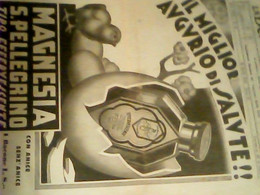 Supplemento LA DOMENICA DEL CORRIERE N°16 1933 MAGNESIA S PELLEGRINO EFFERVESCENTE  C954 - First Editions