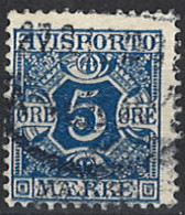 Denmark 1907. Avisporto Mi.Nr. 2 X, Used O - Fiscales