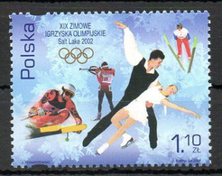 POLOGNE. N°3717 De 2002. J.O. De Salt Lake City. - Winter 2002: Salt Lake City