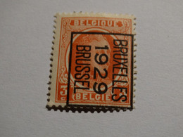 3c - Bruxelles 1929. - Typo Precancels 1922-31 (Houyoux)