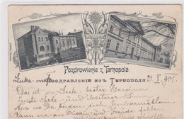Tarnopol, K.u.K. Zeit, 2 Ansichten 1901 - Oekraïne