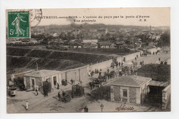 - CPA MONTREUIL-SOUS-BOIS (93) - L'entrée Du Pays Par La Porte D'Avron - Vue Générale 1908 - Photo-Edition Malcuit - - Montreuil