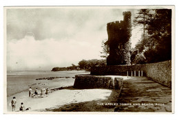 Ref 1500 - 1945 Real Photo Postcard - The Appley Tower & Beach Ryde - Isle Of Wight - Autres & Non Classés