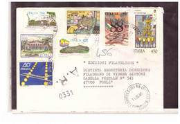 TEM15741  -  MARGHERA  11.12.1995 /  RACCOMANDATA  A.R. CON AFFRANCATURA INTERESSANTE - 1991-00: Storia Postale