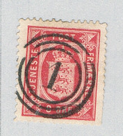 Denmark O8 Used Arms 1875 CV 2.00 (BP70038) - Unclassified