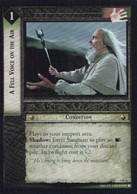 Vintage The Lord Of The Rings: #1 A Fell Voice On The Air - EN - 2001-2004 - Mint Condition - Trading Card Game - Herr Der Ringe