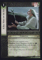 Vintage The Lord Of The Rings: #1 A Fell Voice On The Air - EN - 2001-2004 - Mint Condition - Trading Card Game - Il Signore Degli Anelli