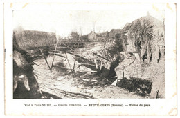 CPA Carte Postale France-Beuvraignes- Guerre 1914-15 Entrée Du Pays 1919   VM41039 - Beuvraignes