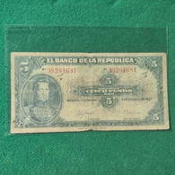 COLOMBIA 5 PESO 1947 - Colombia