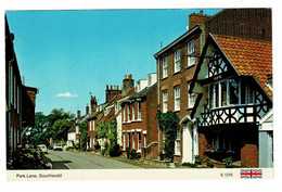 Ref 1502 - Postcard - Park Lane Southwold Suffolk - Andere & Zonder Classificatie