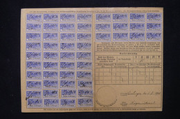 FRANCE- Fiscaux D'Alsace Lorraine Sur Document De Kirchigen En 1901 - L 110724 - Revenue Stamps