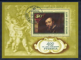 SOVIET UNION 1977 Rubens Anniversary Block Used.  Michel Block 118 - Used Stamps