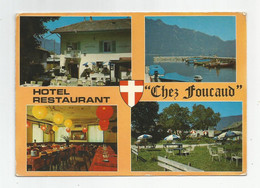 73 Savoie Viviers Du Lac Hotel Restaurant Chez Foucaud Au Bord Du Lac Du Bourget - Sonstige & Ohne Zuordnung