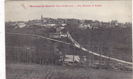 82. MONCLAR DE QUERCY .CPA. VUE GENERALE ET SCIERIE. ANNÉE 1908 + TEXTE - Montclar De Quercy