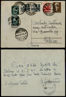 Regno - Vittorio Emanuele III - Cartolina Postale Da 1.20 Lire (124) Con Affrancatura Complementare Multipla (546 Coppia - Unclassified
