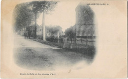 GRANDVILLARS - Route De Delle Et Rue Jeanne D'Arc (vue Animée, Enfants) - Grandvillars