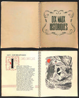 DOCUMENTI - 1941 - Dix Maux Historiques - Valincourt/Leconte - Fascicolo Pubblicitario Illustrato Del Medicinale Aspro - - Autres & Non Classés