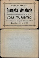 DOCUMENTI - 1920/1930 - Arona - Giornata Aviatoria - Volantino Di Propaganda - Autres & Non Classés