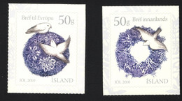 2010 Christmas Mi IS 1296 - 1297 Sn IS 1218 - 1219 Yt IS 1223 - 1224 Sg IS 1295  - 1296 Xx MNH - Nuovi