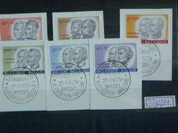 BELG.1961 1276-81° Eerste Dag Stempel - Used Stamps