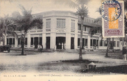 CPA DAHOMEY "Cotonou, Maison De Commerce Française" - Dahomey