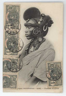 Cpa Guinée - Femme Foulah ( Bel Affranchissement ) - Französisch-Guinea