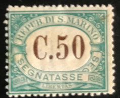 San Marino - C3/32 - MNH - 1897 - Michel 4 - Cijfer - Unused Stamps