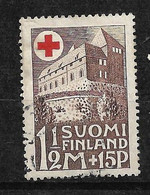 Finlande   N°  162  Croix Rouge     Oblitéré   B/TB   Voir  Scans    - Used Stamps