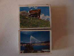 2 BOITES D'ALLUMETTES ESPAGNE ( Paysage Suisse ) - Boites D'allumettes