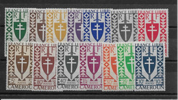 Cameroun N°249/262 - Neufs ** Sans Charnière - TB - Unused Stamps