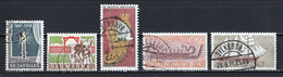 Danemark 1970 : Timbres Yvert & Tellier N° 502 - 503 - 504 - 508 - 510 - 511 Et 513 Oblitérés. - Usati