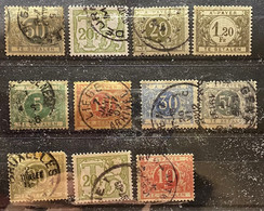 België Restje Taxzegels - Stamps